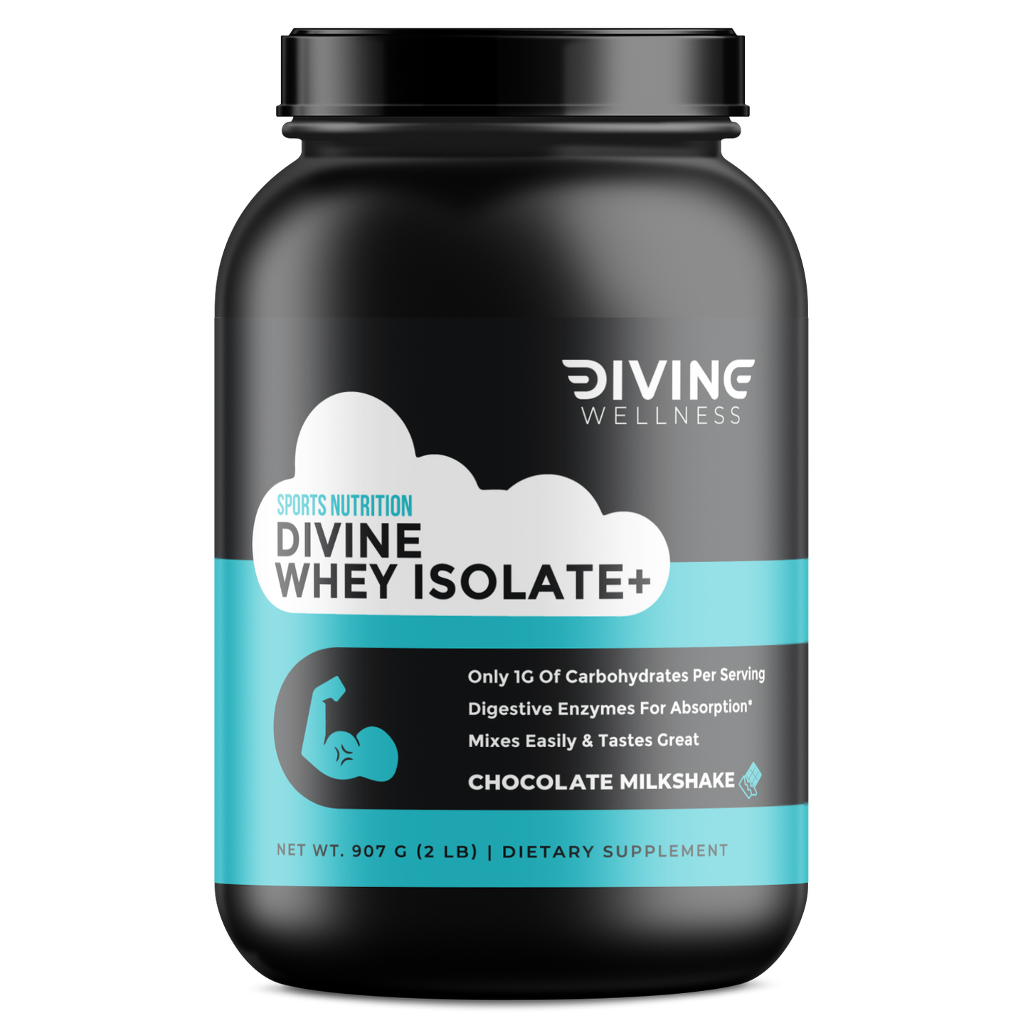 Divine Whey Isolate+ (Chocolate Milkshake)