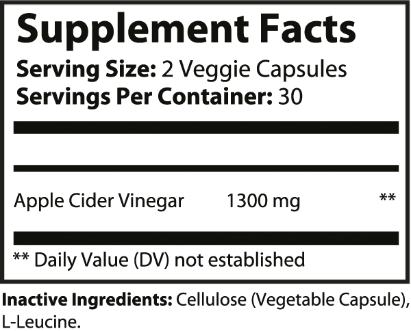 ACV Appetite Control Pills