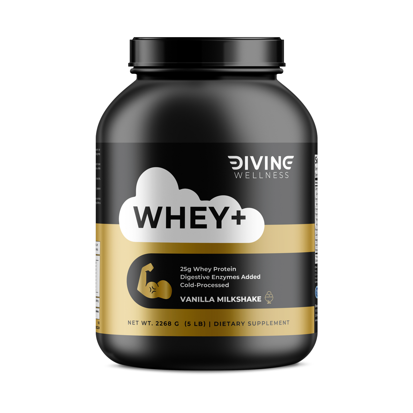 Whey+ Vanilla 5LB