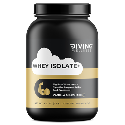 Whey Isolate+ Vanilla 2LB