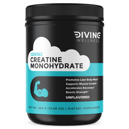Essentials: Creatine Monohydrate, 300g Unflavored