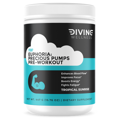 Euphoria: Precious Pumps Pre-Workout (Tropical Sunrise)