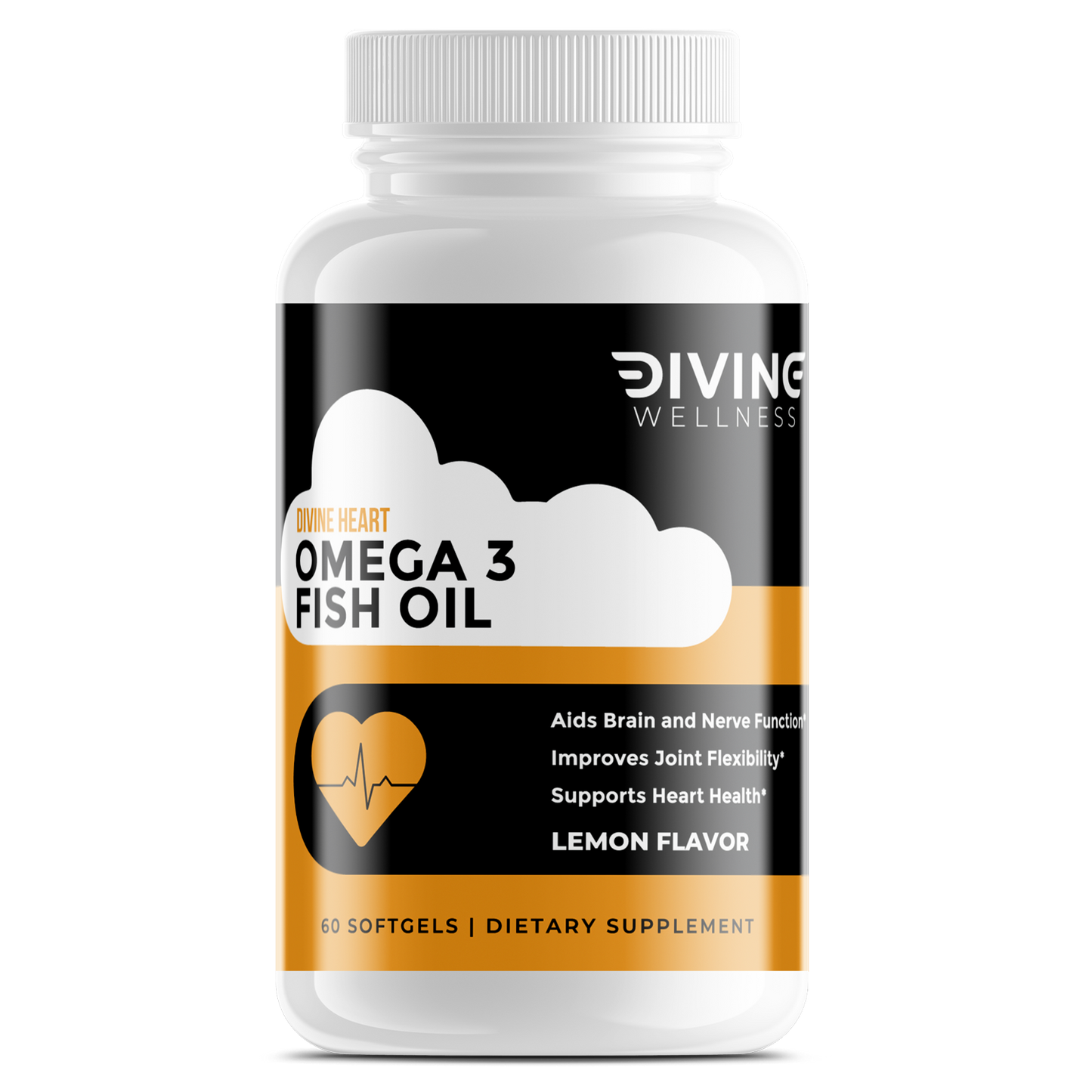 Divine Heart: Omega 3 Fish Oil