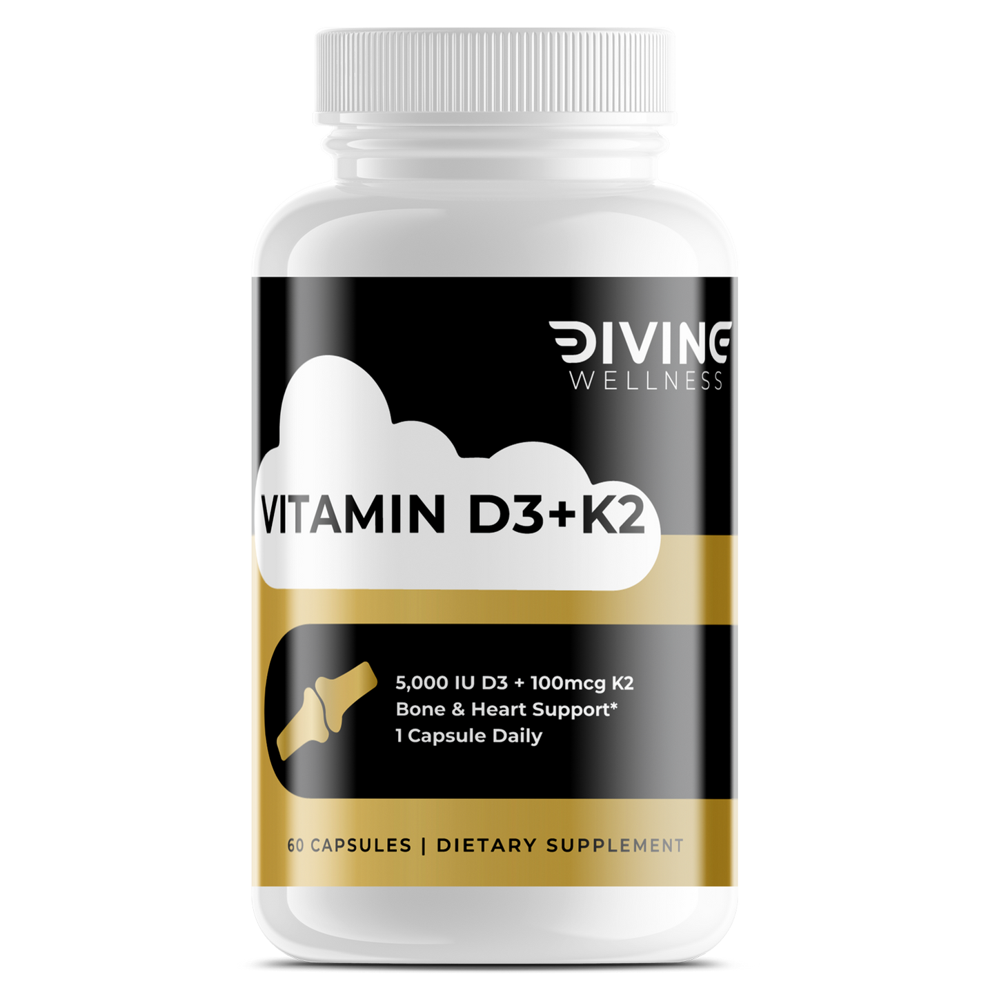 Vitamin K2+ D3