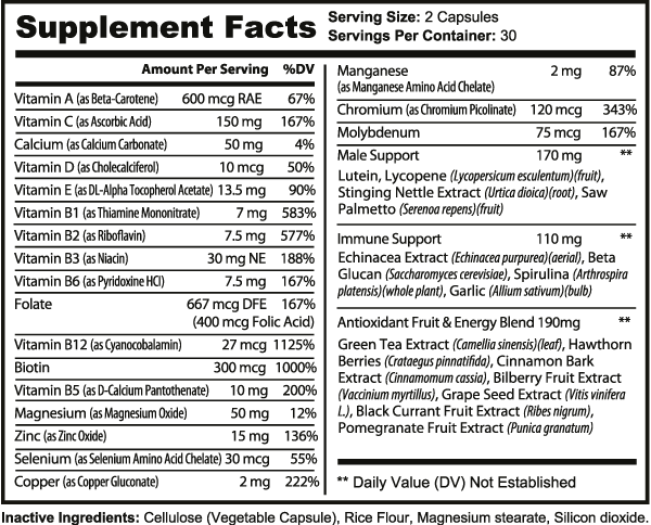 Essentials: Multivitamin for Men