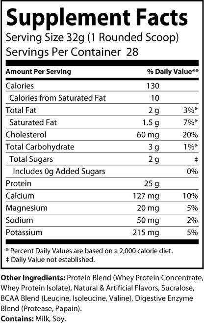 Whey+ Vanilla 2LB